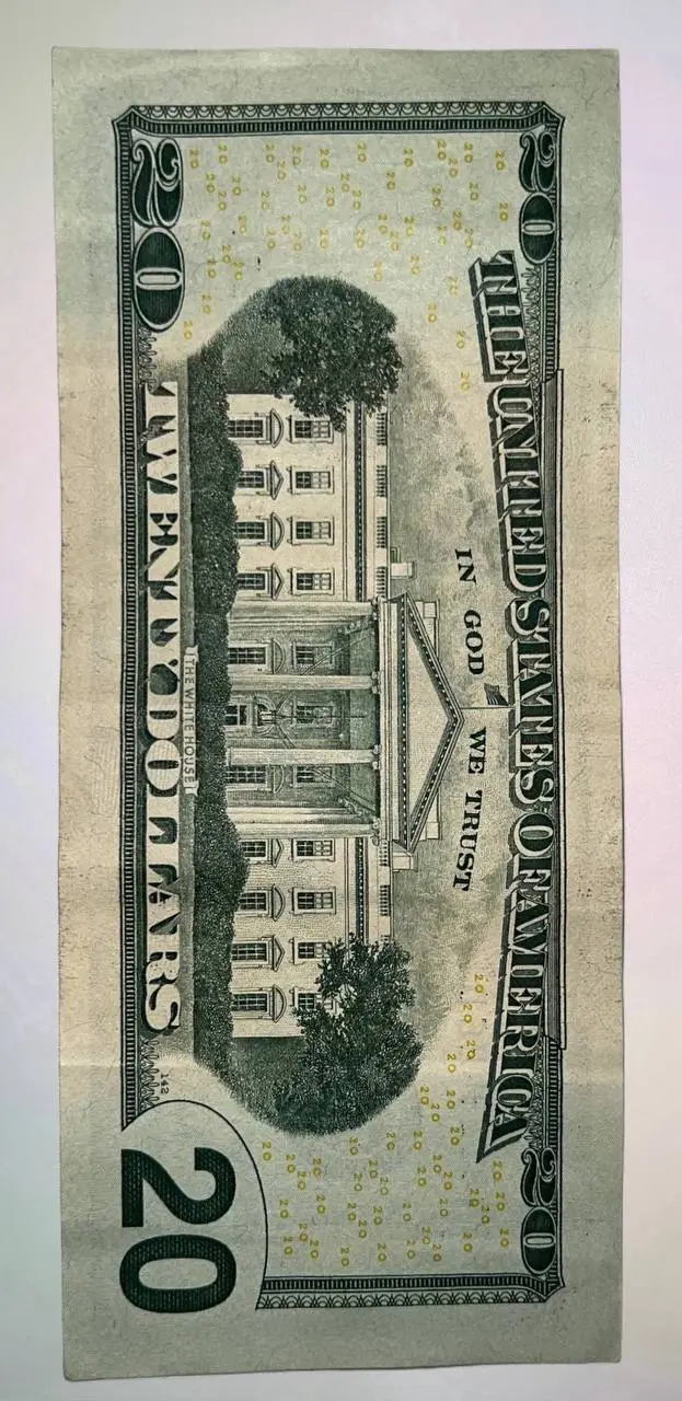$20 Bill Detail